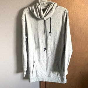 Lily & Lottie Heather Gray Cowl Lauriebelles boutique